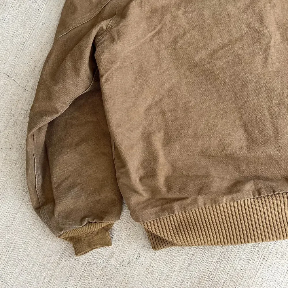 Carhartt J169 CML brown hooded work wear jacket